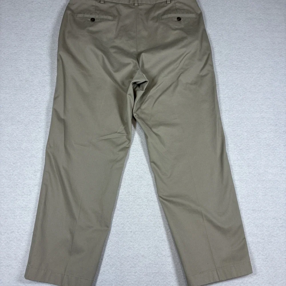 Brooks Brothers Advantage Chino Hudson Khaki Mens Size 37x30 Preppy Business